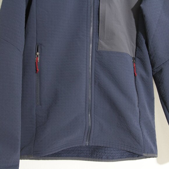 Patagonia Men's R2 TechFace Fleece Jacket Navy Blue Full Zip Size Small - Picture 4 of 12